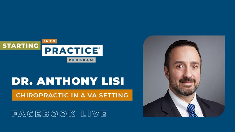 Dr. Anthony Lisi - VA & Chiropractic Facebook Live
