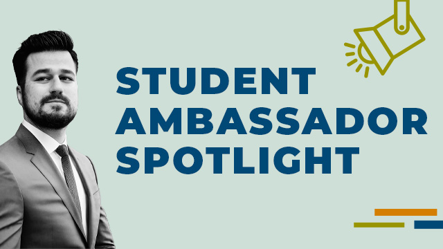 Student Ambassador Spotlight: J.D. Greening